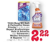 WC Duft & Farbspüler Ozean Frische Angebote von Cillit Bang bei E center Offenbach für 2,22 €