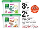 Lessive Capsules(1)(2) - L'ARBRE VERT dans le catalogue E.Leclerc