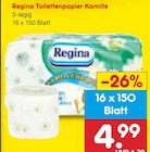Toilettenpapier Kamille im Angebot bei Netto Marken-Discount in Mülheim Toilettenpapier Kamille Angebote von Regina bei Netto Marken-Discount Mülheim für 4,99 €