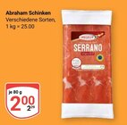 Schinken Angebote von Abraham bei GLOBUS Hürth für 2,00 €