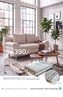 Sofa im aktuellen Kabs Prospekt (Bottrop) Sofa im Kabs Prospekt "VORTEILSWOCHEN" mit 40 Seiten (Bottrop)