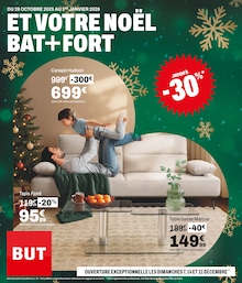 Catalogue But à Cabestany, avec 35 pages Prospectus But à Cabestany, "ET VOTRE NOËL BAT+FORT", 35 pages, 28/10/2025 - 01/01/2026