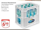 Aktuelle Mineralwasser Angebote bei GLOBUS in Leipzig Aktuelles Christinen Angebot bei GLOBUS in Leipzig ab 6,99 €