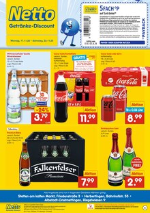 Bier im aktuellen Netto Marken-Discount Prospekt (Albstadt) Bier im Netto Marken-Discount Prospekt "DER ORT, AN DEM DU IMMER AUSGEZEICHNETE PREISE FINDEST." mit 2 Seiten (Albstadt)