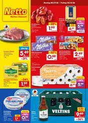 Milka im Netto Marken-Discount Prospekt in Kaarst Aktueller Netto Marken-Discount Prospekt mit Milka, "Aktuelle Angebote", Seite 1