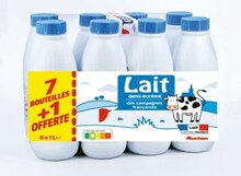 Auchan Maisons-Alfort - LAIT DEMI-ÉCRÉMÉ Promo LAIT DEMI-ÉCRÉMÉ dans le catalogue Auchan Auchan à Maisons-Alfort