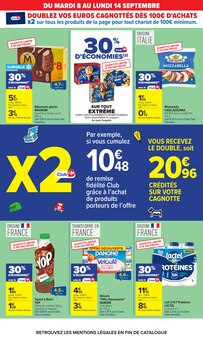 Promotion Pizza surgelée dans le prospectus Carrefour, valable du 08/09/2026 au 21/09/2026 Promo Pizza surgelée dans le catalogue Carrefour du moment à la page 10
