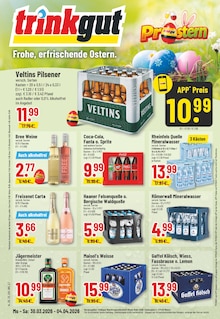 Veltins im Trinkgut Prospekt "Aktuelle Angebote" mit 18 Seiten (Viersen)