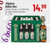 Büble Bier von Allgäuer Brauhaus im aktuellen Trinkgut Prospekt für 14,99 €