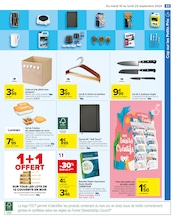 Promos Couteaux dans le catalogue "LE MOIS DES MOIS" de Carrefour à la page 55