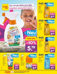 Hautpflegeprodukte im Netto Marken-Discount Prospekt "Aktuelle Angebote" auf Seite 34