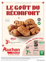Prospectus Auchan Supermarché, "LE GOÛT DU RÉCONFORT" à Crest et alentours, 20 pages, 06/10/2026 - 10/10/2026 Catalogue Auchan Supermarché "LE GOÛT DU RÉCONFORT" à Crest et alentours, 20 pages, 06/10/2026 - 10/10/2026
