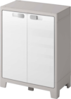 Armoire basse résine "malo" en promo chez Brico Dépôt Villefranche-sur-Saône à 63,90 €