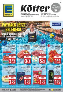 Aktueller EDEKA Prospekt für Neunkirchen-Seelscheid mit  Seiten