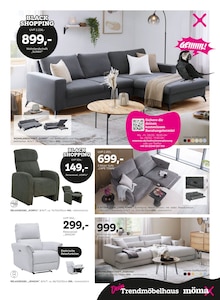 Couch Angebot im mömax Prospekt, gültig von 28.10.2025 bis 04.11.2025 Couch Angebot im aktuellen mömax Prospekt auf Seite 7