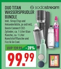 DUO TITAN WASSERSPRUDLER BUNDLE im Angebot bei Marktkauf in Bielefeld DUO TITAN WASSERSPRUDLER BUNDLE Angebote von sodastream bei Marktkauf Bielefeld für 99,99 €
