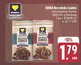 EDEKA Theisseil - Double Chocolate Cookies Angebot im Prospekt Double Chocolate Cookies bei EDEKA im Theisseil Prospekt für 1,79 €