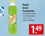 bravo Fruchtdrink Green Apple Angebote von Rauch bei famila Nordost Norderstedt für 1,49 €