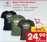 Basic T-Shirt 3er Pack von Zundapp im aktuellen Netto Marken-Discount Prospekt für 24,99 €
