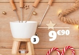 Promo Fondue à la bougie à 9,90 € dans le catalogue Gifi à Le Nizan