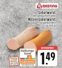 Leberwurst oder Kölner Leberwurst im Angebot bei EDEKA in Krefeld Leberwurst oder Kölner Leberwurst Angebote von Rasting bei EDEKA Krefeld für 1,49 €