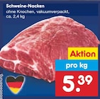 Schweine-Nacken bei Netto Marken-Discount im Hettstadt Prospekt für 5,39 €
