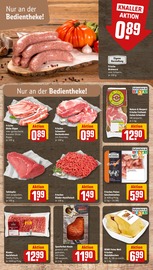 Aktueller REWE Prospekt mit Hackfleisch, "Dein Markt", Seite 8