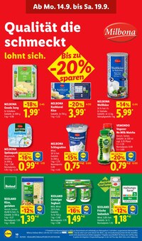 Sahne im Lidl Prospekt "LIDL LOHNT SICH" mit 71 Seiten (Heilbronn)