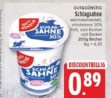 Schlagsahne im Angebot bei EDEKA in Berlin Schlagsahne Angebote von Gut & Günstig bei EDEKA Berlin für 0,89 €