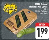 EDEKA Pommelsbrunn - Fränkische Mini-Gurken Angebot im Prospekt Fränkische Mini-Gurken bei EDEKA im Pommelsbrunn Prospekt für 1,99 €