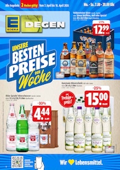 EDEKA Supermarkt Prospekt der aktuellen Woche mit 12 Seiten, gültig von 07.04.2026 bis 18.04.2026, in Höchstadt und Umgebung Aktueller EDEKA Supermarkt Prospekt in Höchstadt und Umgebung, "Wir lieben Lebensmittel!" mit 12 Seiten, 07.04.2026 - 18.04.2026
