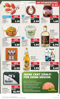Krombacher im Kaufland Prospekt "Hier bin ich richtig" mit 66 Seiten (Dorsten)