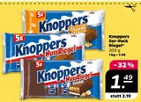 Knoppers 5er-Pack Riegel von Storck im aktuellen Netto mit dem Scottie Prospekt für 1,49 €