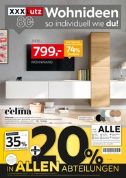 Wohnwand Angebot im aktuellen XXXLutz Möbelhäuser Prospekt auf Seite 1