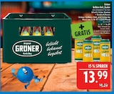 Vollbier Hell oder Radler Angebote von Grüner bei Marktkauf Bad Kissingen für 13,99 €