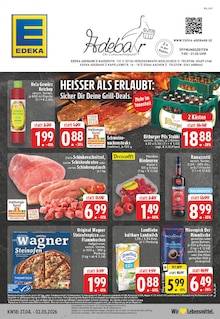 Schweinefleisch im EDEKA Prospekt "Aktuelle Angebote" mit 24 Seiten (Aachen)