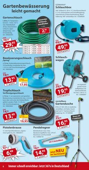 Gartenschlauch im Sonderpreis Baumarkt Prospekt "... da, wo die coolen Preise wohnen!" mit 20 Seiten (Hannover)
