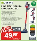 2IN1 Akkustaubsauger VC2101 Angebote von Juskys bei Marktkauf Nürnberg für 49,99 €