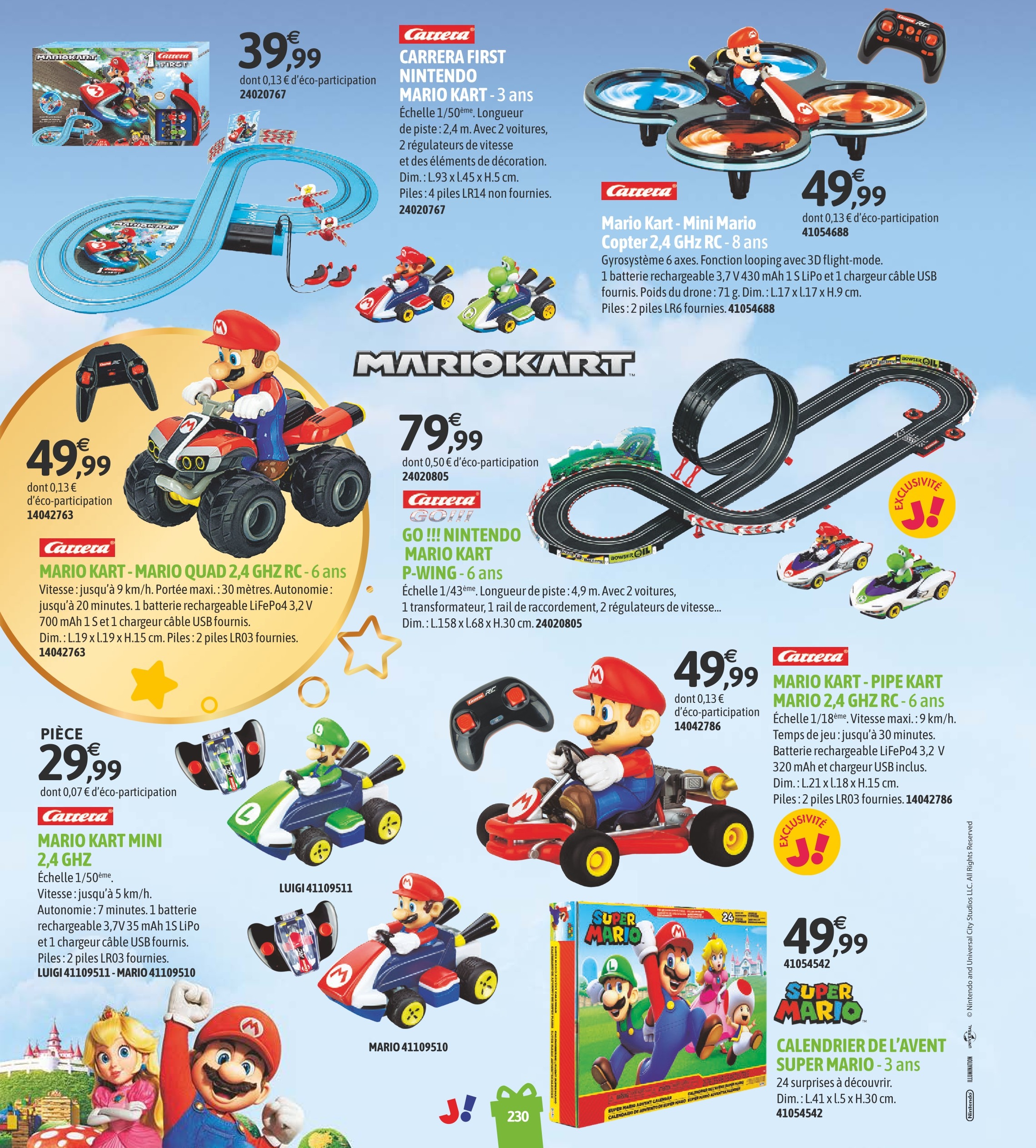 Nintendo Super Mario Pop-up Environment Advent Calendar : Target