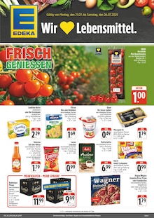Aktueller EDEKA Prospekt "Wir lieben Lebensmittel!" Seite 1 von 30 Seiten