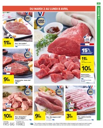Offre Filet mignon de porc dans le catalogue Carrefour du moment à la page 25