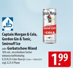 Captain Morgan & Cola Angebote von Captain Morgan bei famila Nordost Gifhorn für 1,99 €