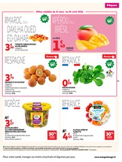 Promos Tomate dans le catalogue "FÊTONS PÂQUES" de Auchan Hypermarché Tomate en promo dans le catalogue Auchan Hypermarché à la page 13