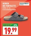 Herren Bio-Pantolette im Angebot bei Marktkauf in Essen Herren Bio-Pantolette Angebote von FEICHTINGER bei Marktkauf Essen für 19,99 €