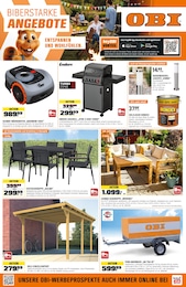 Baumarkt Prospekt von OBI Kallmerode OBI Prospekt: "BIBERSTARKE ANGEBOTE", 4 Seiten, 31.05.2025 - 07.06.2025