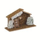 Crèche vide en mousse et pierre dans le catalogue Maxi Bazar