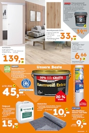 Aktueller Globus-Baumarkt Prospekt mit Tapete, "Immer eine Idee besser", Seite 3