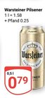 Pilsener im Angebot bei GLOBUS in Oberursel Pilsener Angebote von Warsteiner bei GLOBUS Oberursel für 0,79 €