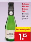 Schloss Herrenbrunn Sekt im Angebot bei Netto Marken-Discount in Gera Schloss Herrenbrunn Sekt Angebote bei Netto Marken-Discount Gera für 1,15 €