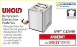 Kompressor-Eismaschine Profi Plus Angebote von Unold bei METRO Augsburg für 297,49 €